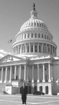 Eugene Czolij on US Capitol Hill