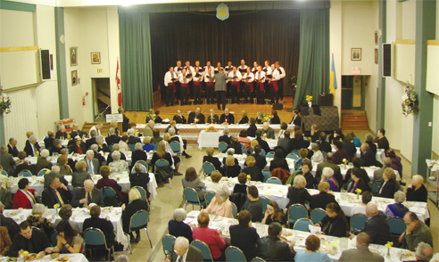 Hoosli Ukrainian Male Chorus performing at “Ukrainian Voice” Centenary