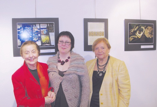 (L. to R.): Luba Zuk, Olena Serbyn-Sullivan and Olessia Czechut