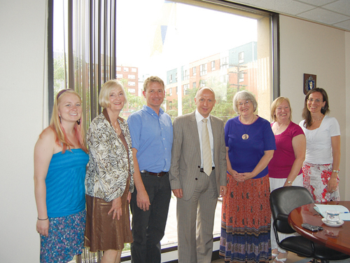 Ihor Ostash, Ambassador of Ukraine to Canada, and the team of World Hope Ukraine