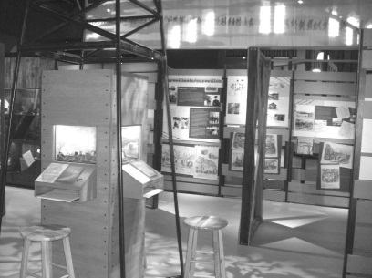 2 - Interior view of Camp Spirit Lake Internment Interpretive Centre