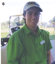 6 – Brad Sheppard, R.W.G&CC Staff;