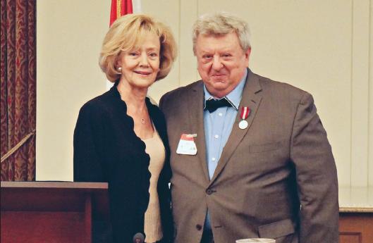 1 - The Honourable Senator Raynell Andreychuk and Ihor Bardyn