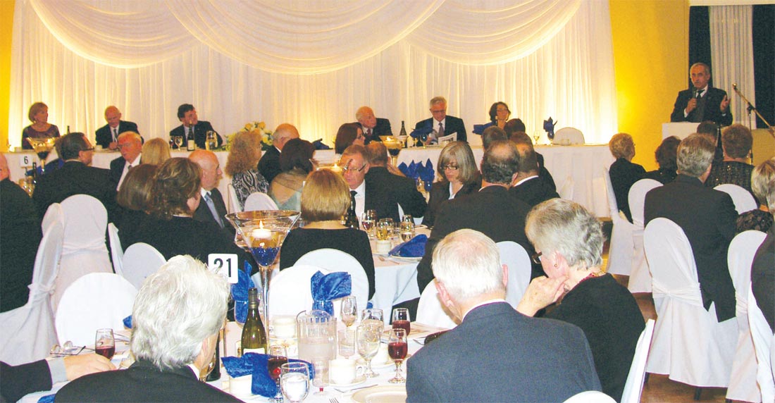 Guests attendees at Michael Starr 100th Anniversary Banquet