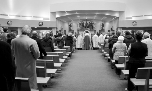 Special prayer for students of Euromaid at St. Demetrius Ukrainian Catholic Church of Toronto