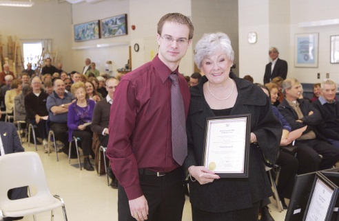 Donna Cansfield, MPP Etobicoke Centre and Adrian Wodoslawsky