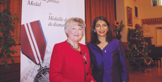 L. to R.: Katherine Sencio and Dipika Damerla, MPP